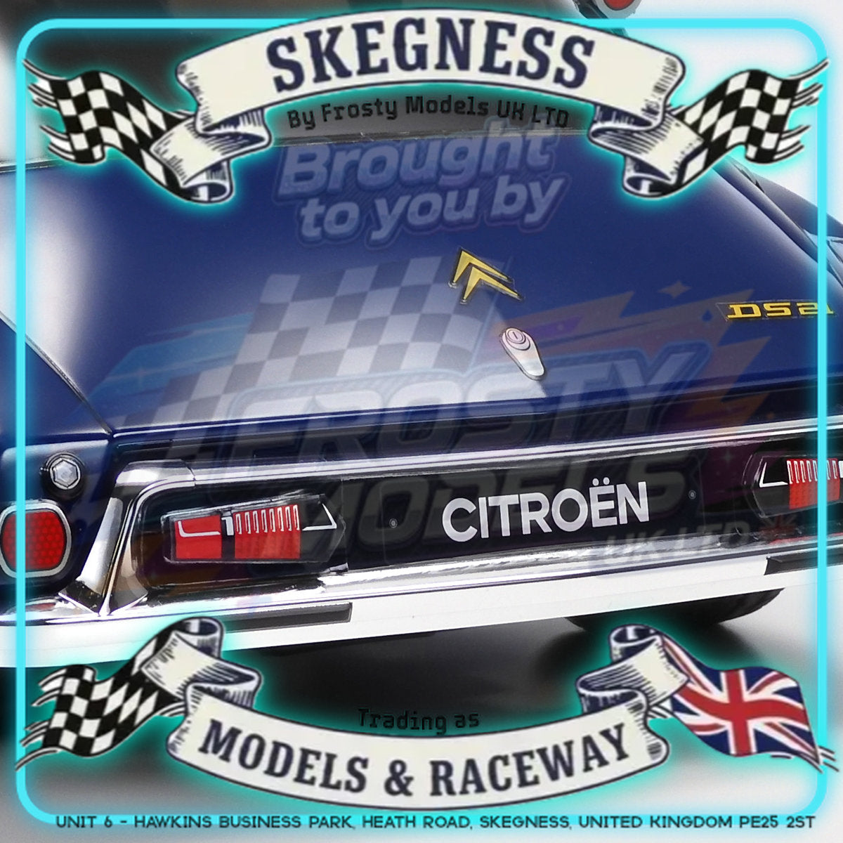 Tamiya - 1/10 RC Car Kit M-Chassis - Citroen DS (MB-01)  - 58734 TAMIYA R/C KITS