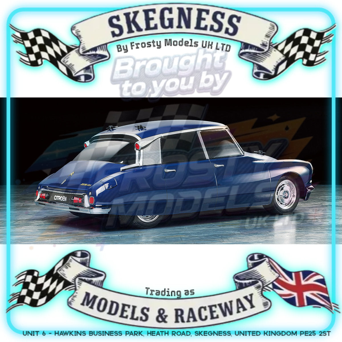 Tamiya - 1/10 RC Car Kit M-Chassis - Citroen DS (MB-01)  - 58734 TAMIYA R/C KITS