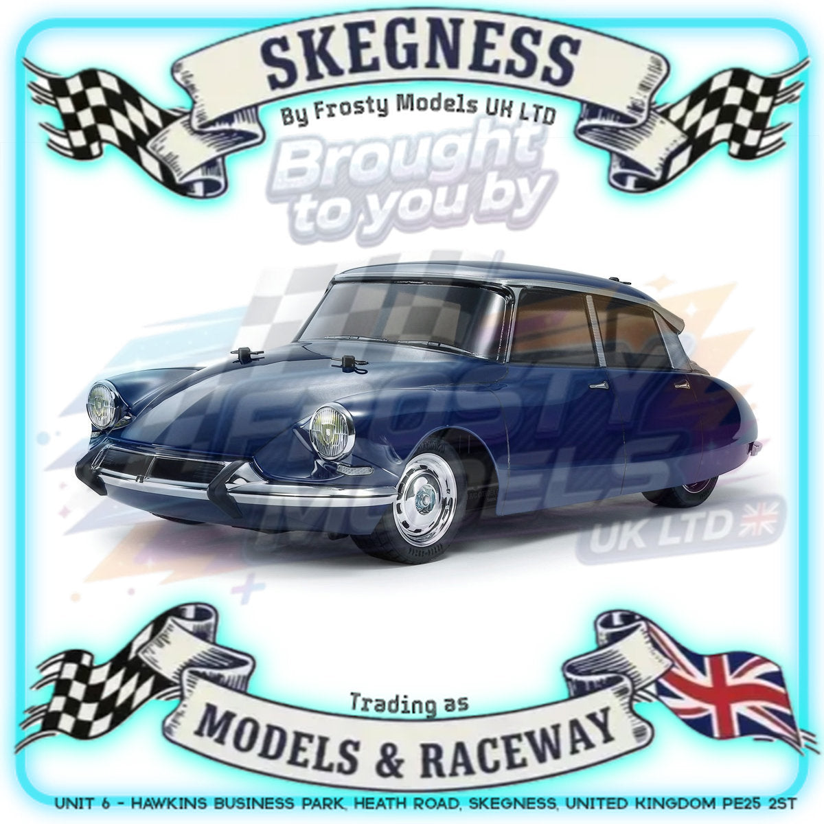 Tamiya - 1/10 RC Car Kit M-Chassis - Citroen DS (MB-01)  - 58734 TAMIYA R/C KITS