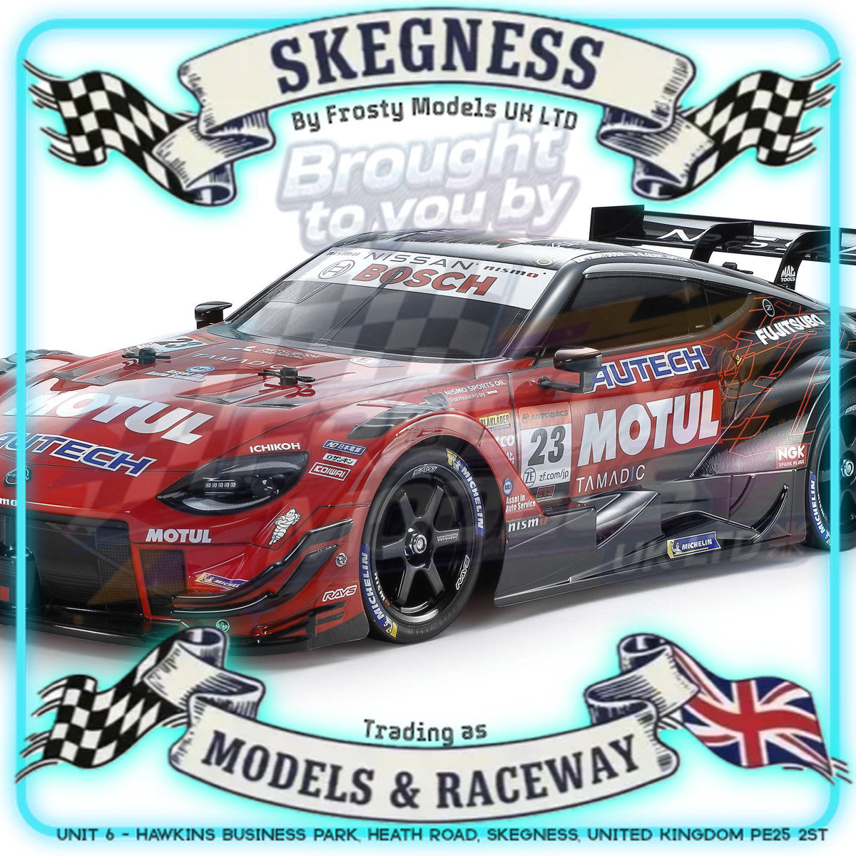 Tamiya - 1/10 RC Car Kit Motul Autech Z TT-02 - 58735 TAMIYA R/C KITS