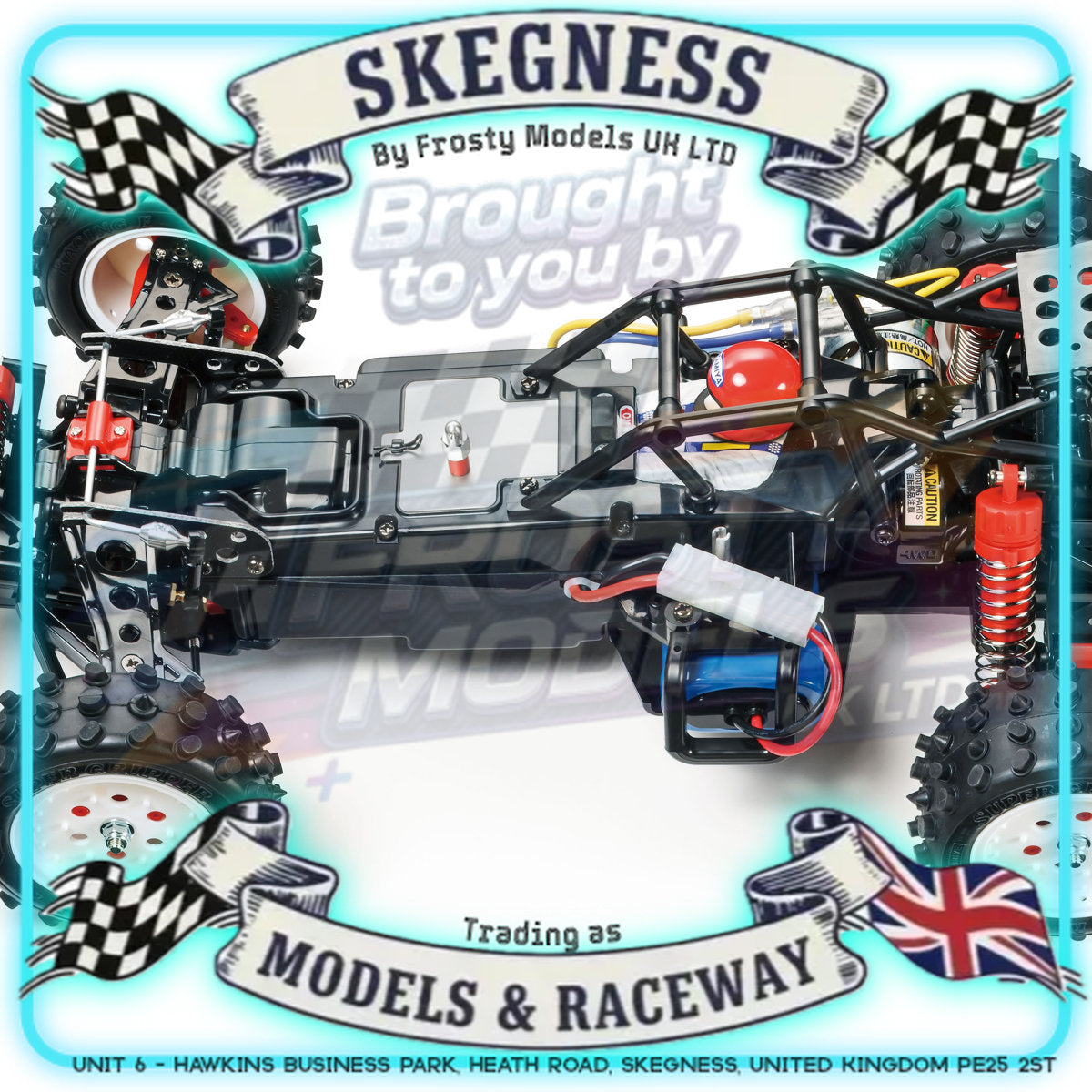 Tamiya - 1/10 RC Buggy Kit Hotshot II (2024) - 58737 (ESC & Motor Included - Requires Radio, Servo, Battery, Charger, PS Spray & Assembly)