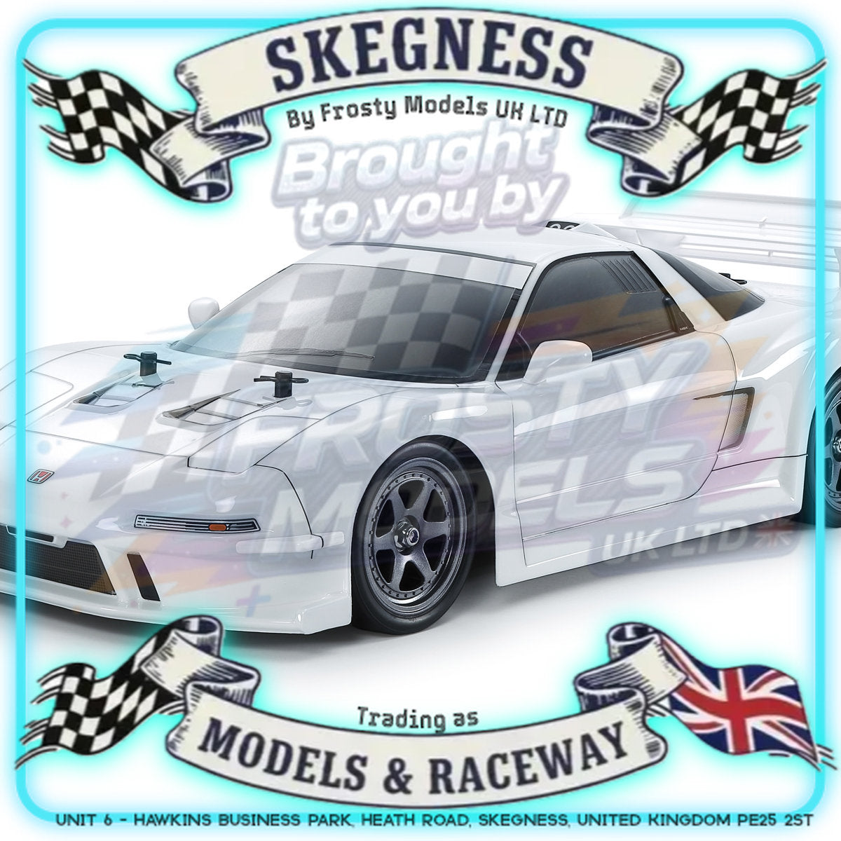 Tamiya - 1/10 RC Car Kit 1998 Honda NSX Racing (TT-02) - 58739 TAMIYA R/C KITS