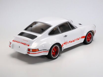 TAMIYA 47507 - 911 Carrera RSR 2.8 PAINTED WHITE (BT-01) (INC'S MOTOR & ESC ONLY)