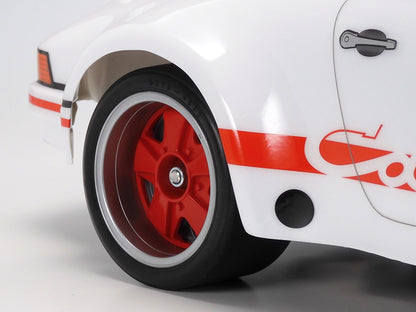 TAMIYA 47507 - 911 Carrera RSR 2.8 PAINTED WHITE (BT-01) (INC'S MOTOR & ESC ONLY)