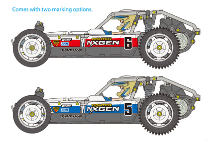 TAMIYA 58741 - Fighter NXGEN RC RWD RC KIT (DT-04) (INC'S MOTOR & ESC ONLY)