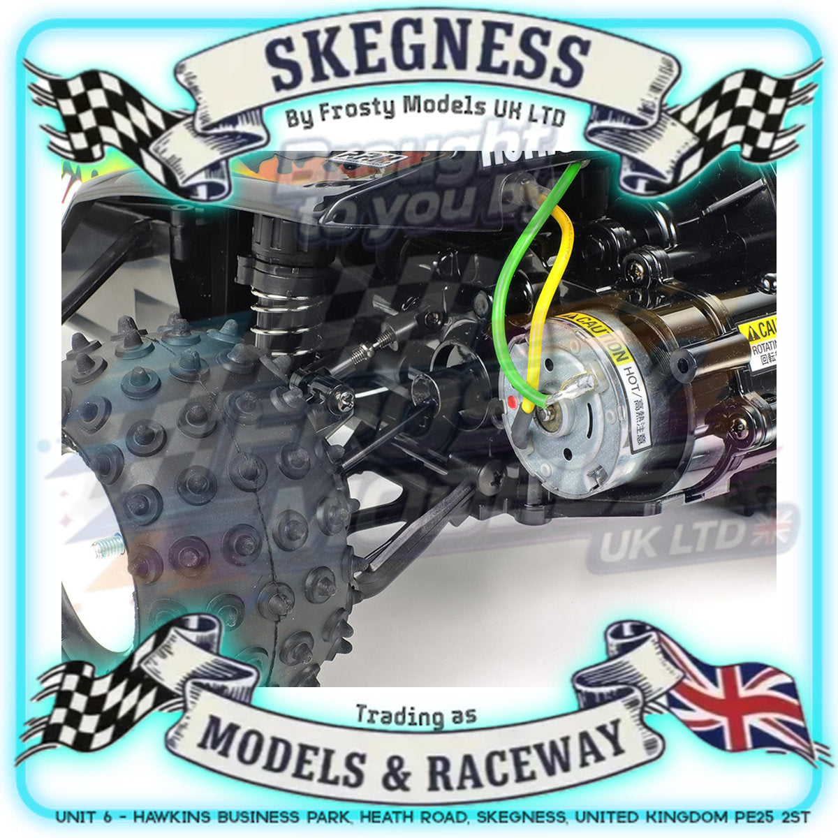Tamiya - 1/10 RC Buggy Kit Hornet EVO - 58742 (ESC & Motor Included - Requires Radio, Servo, Battery, Charger, PS Spray & Assembly)