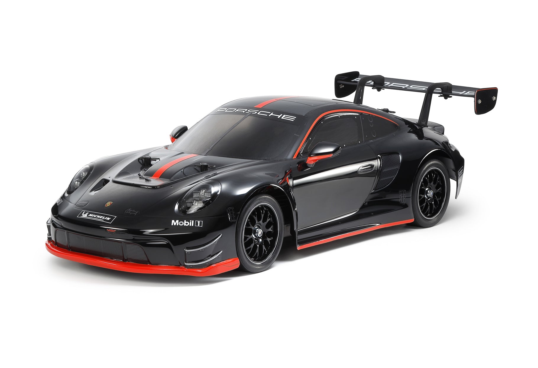 Tamiya - 1/10 RC Car Kit Porsche 911 GT3 R (992) (TT-02) - 58745 (ESC & Motor Included - Requires Radio, Servo, Battery, Charger, PS Spray & Assembly)