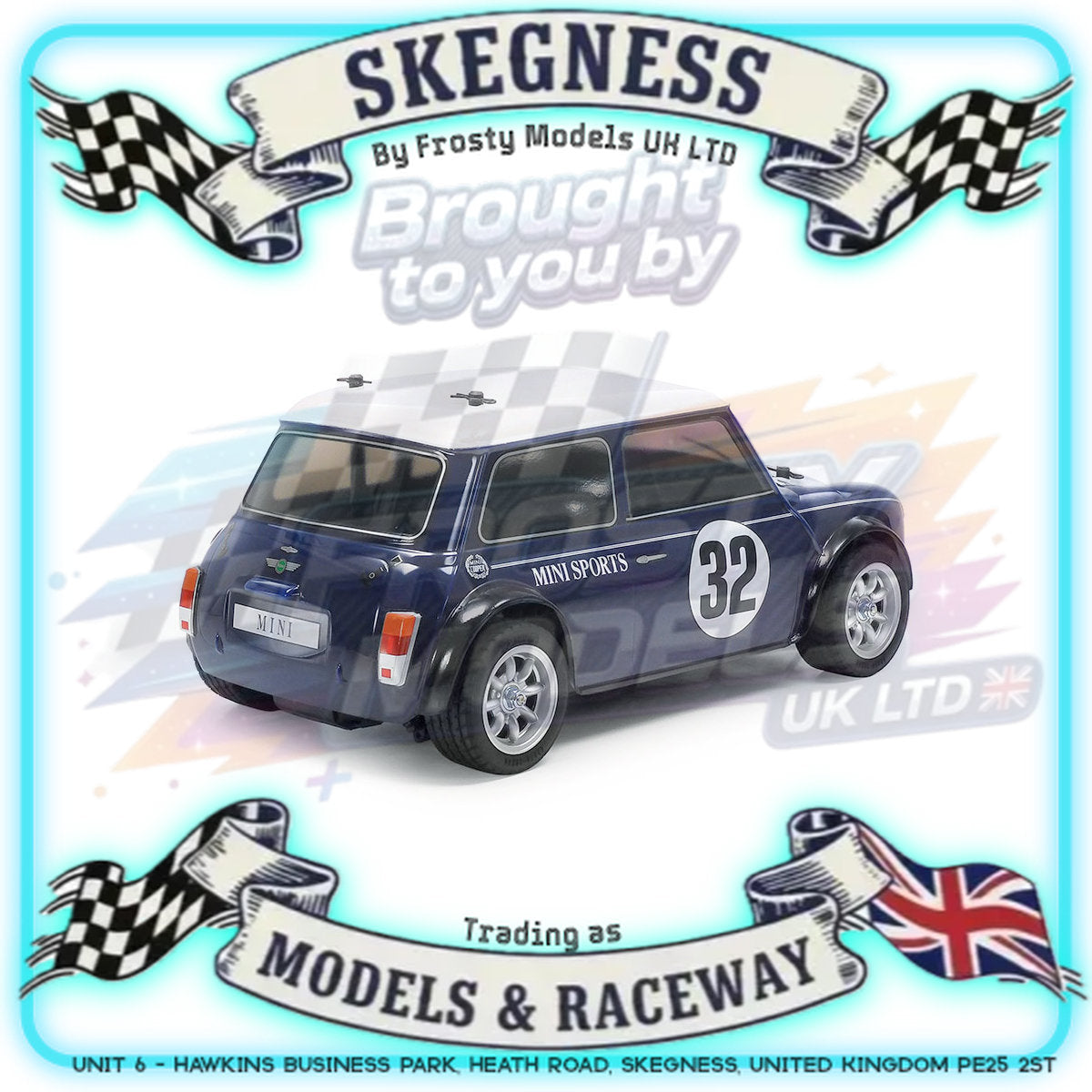 Tamiya - 1/10 RC Car M-Chassis Kit Mini Cooper Racing (MB-01) - 58747 (ESC & Motor Included - Requires Radio, Servo, Battery, Charger, PS Spray & Assembly)