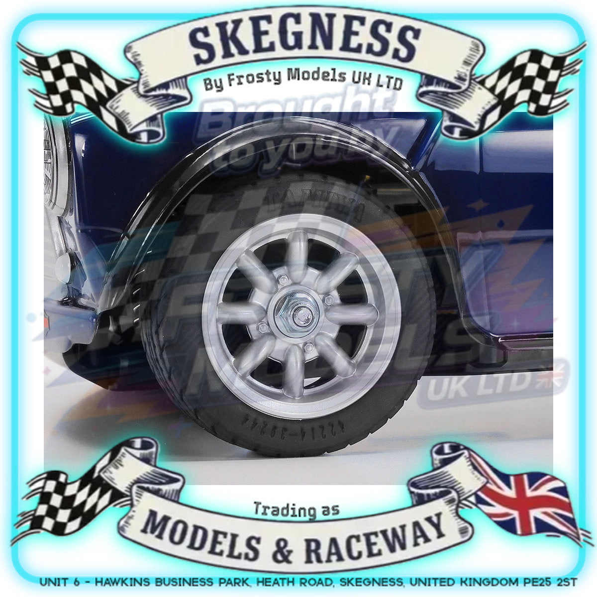 Tamiya - 1/10 RC Car M-Chassis Kit Mini Cooper Racing (MB-01) - 58747 (ESC & Motor Included - Requires Radio, Servo, Battery, Charger, PS Spray & Assembly)