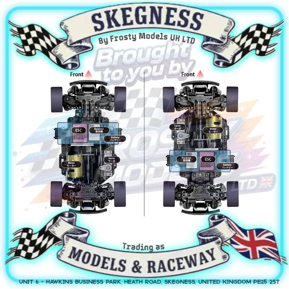 Tamiya - 1/10 RC Car Kit M-Chassis Mini Cooper Racing (MB-01) - 58747 TAMIYA R/C KITS