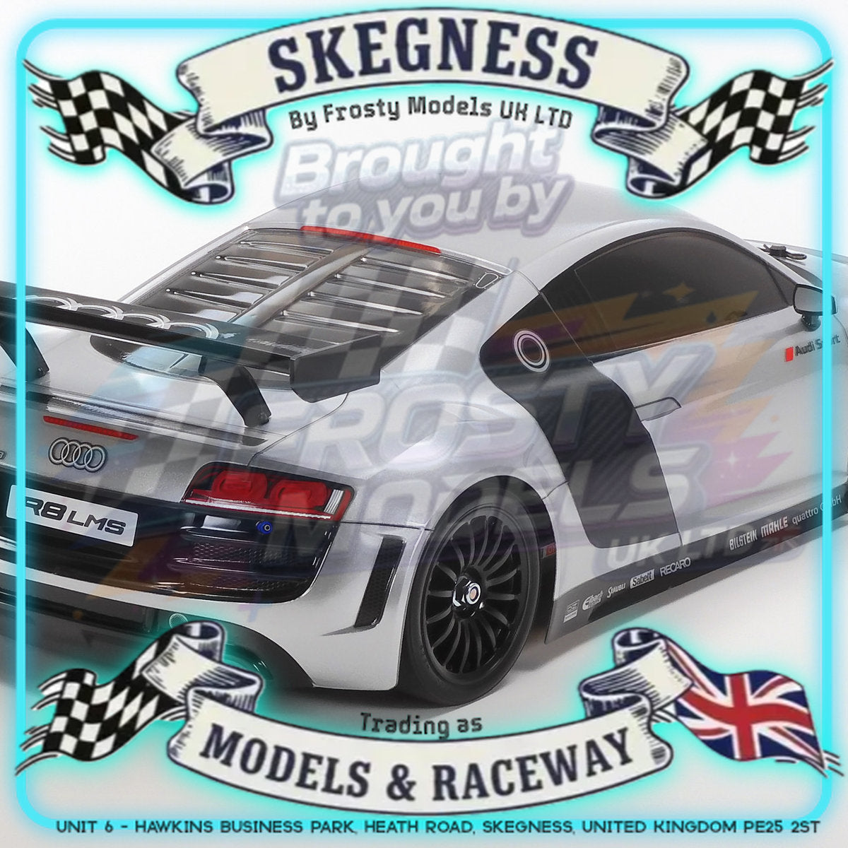 Tamiya - 1/10 RC Car Kit Audi R8 LMS 2008 (TT-02) - 58749 TAMIYA R/C KITS