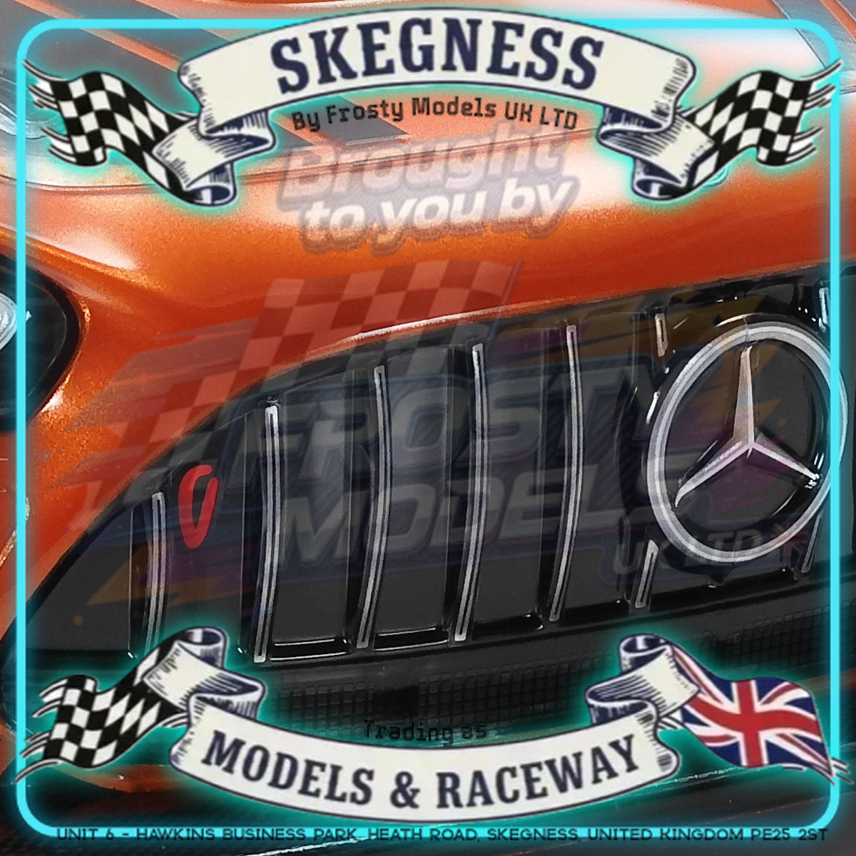 Tamiya - 1/10 RC Car Kit Mercedes-AMG GT3 EVO (TT-02) - 58750 TAMIYA R/C KITS
