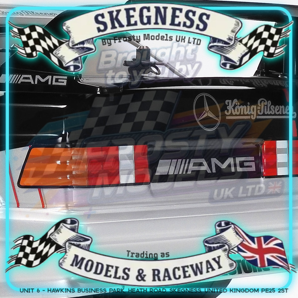 Tamiya - 1/10 RC Car Kit Mercedes-Benz 190 E 2.5-16 EVO II 1991 TT02 - 58752 TAMIYA R/C KITS