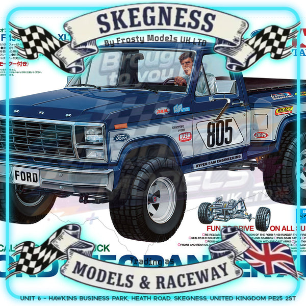 (PRE-ORDER FOR NEXT BATCH 9-10-26) Tamiya - 1/10 RC Truck Kit Ford F-150 Ranger XLT - 58759 TAMIYA R/C KITS