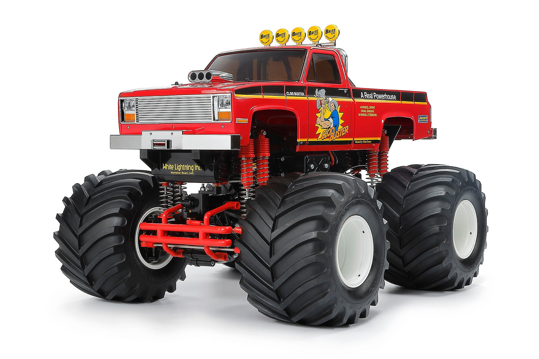 (Pre-Order Due 14/08/2026) Tamiya - 1/10 RC Monster Truck Kit Clod Buster (2026) - 58762 (ESC & Motor Included - Requires Radio, Servo, Battery, Charger, TS Spray & Assembly)