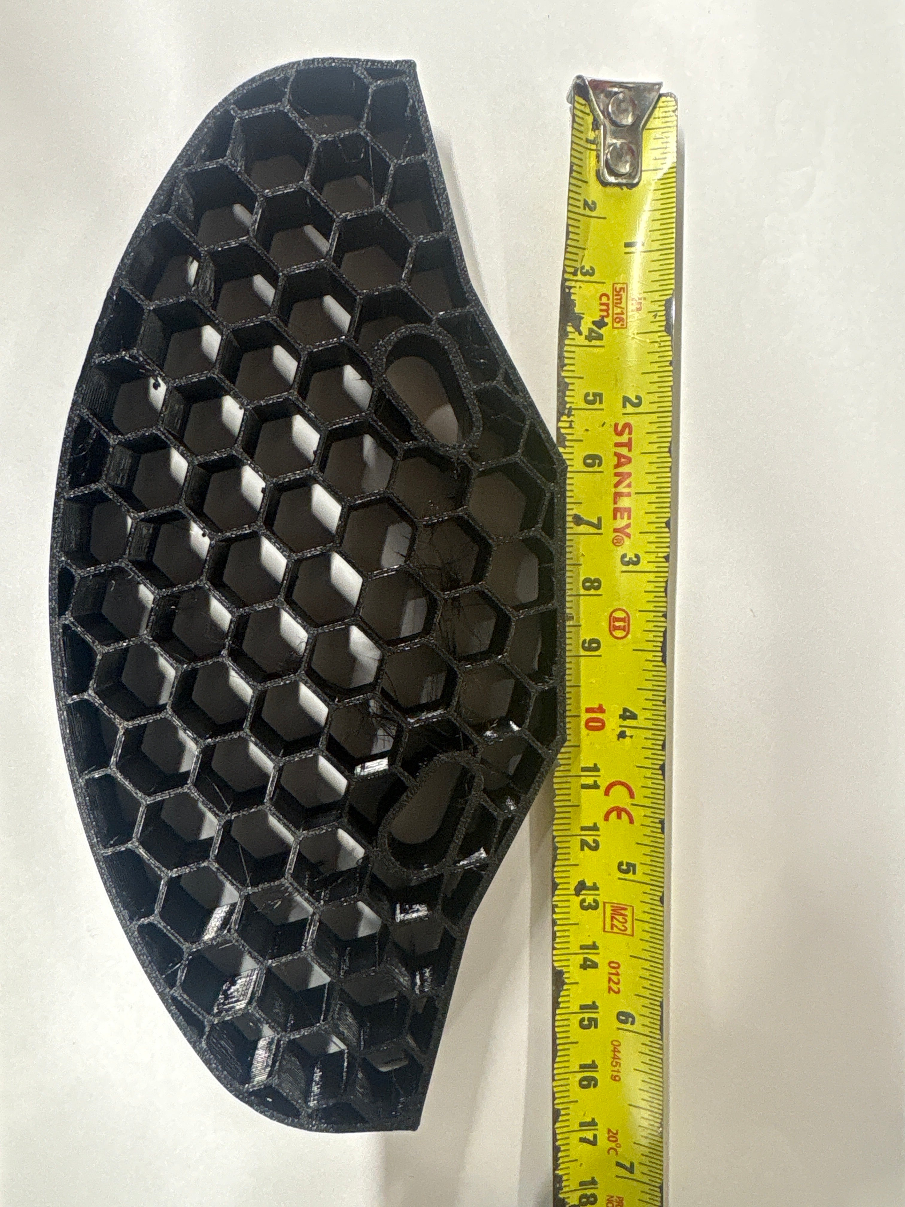 3D printed flexi bumper - Tamiya TT01E / TT02 - 14mm Thick x 16cm Wide x 7.5cm deep (XL)