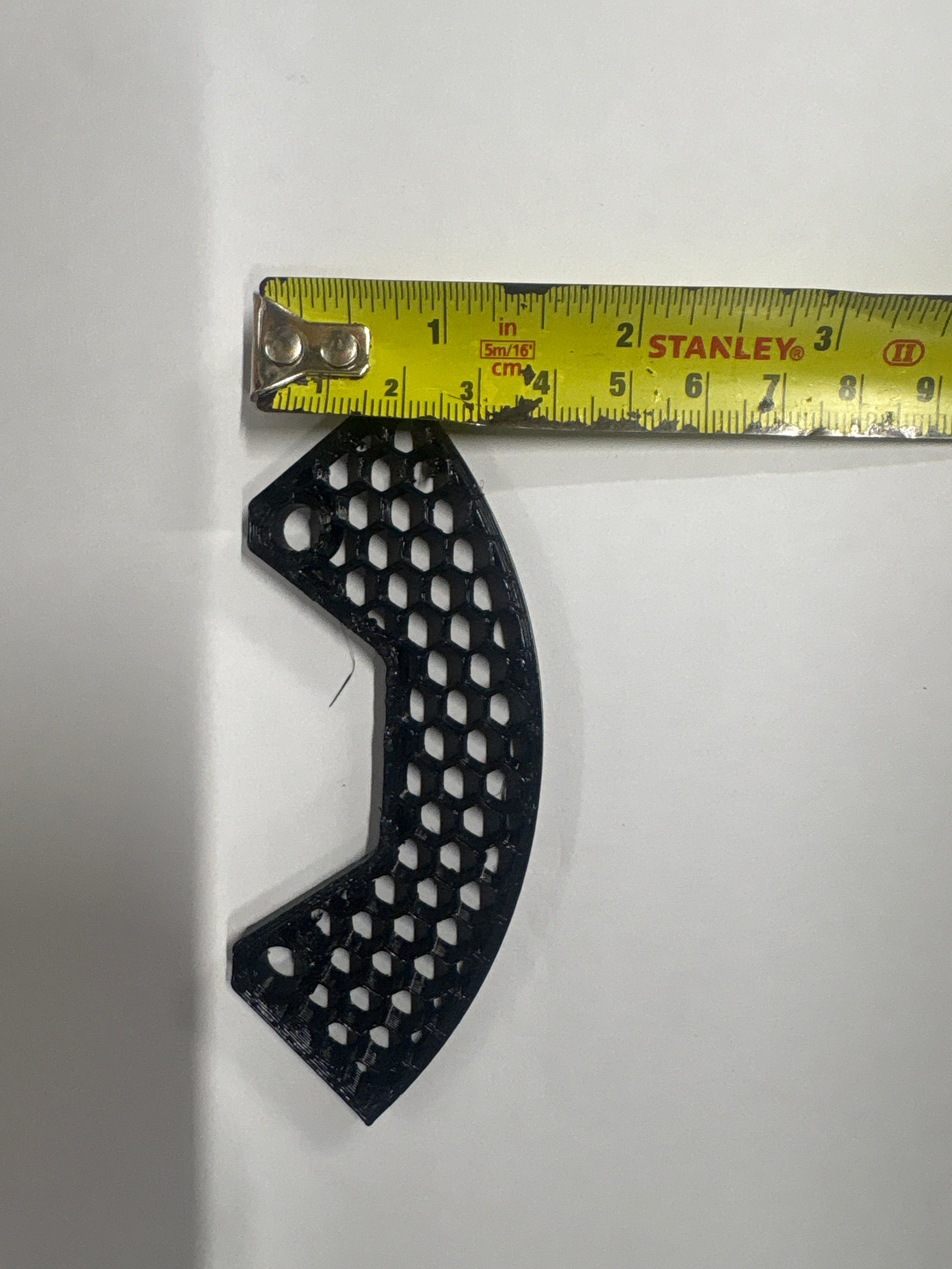3D printed flexi bumper - Atom GT12 - 0.5cm Thick x 10cm Wide x 4cm Deep