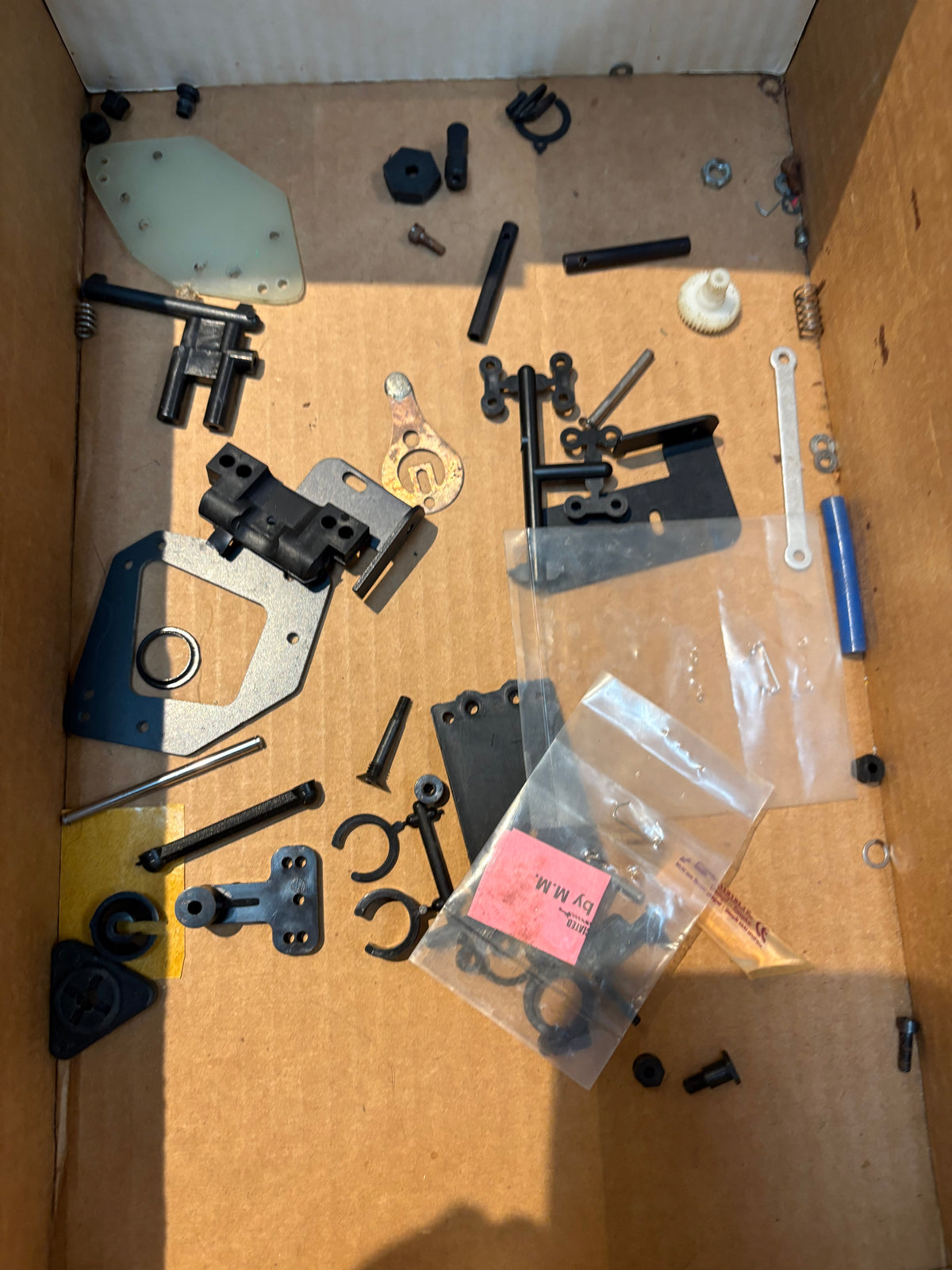 Used - Vintage Team Associated RC10DS Dual Sport Conversion Kit - spares or repairs