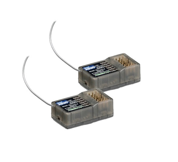 Absima - 6ch Stick Type 2.4ghz Radio Set (SR6S-EVO) with 2x Receivers Combo - 2000111