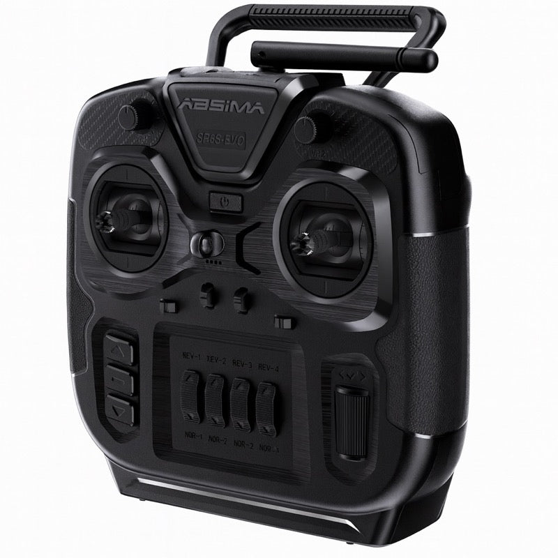Absima - 6ch Stick Type 2.4ghz Radio Set (SR6S-EVO) with 1x Receivers Combo - 2000023