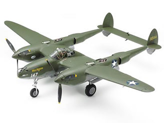 Tamiya - 1/48 P-38 F/G Lightning - 61120 TAMIYA 1/48 AIRCRAFT