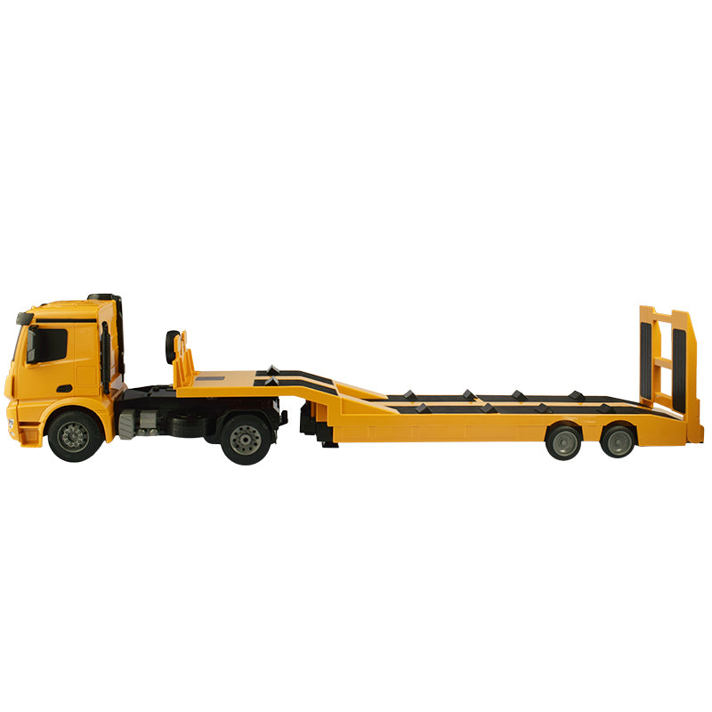 Mercedes Benz - RC Artic Truck & Trailer Construction Car/Machinery Transporter 1/20 - E562-003 (Working Sounds & Lights)
