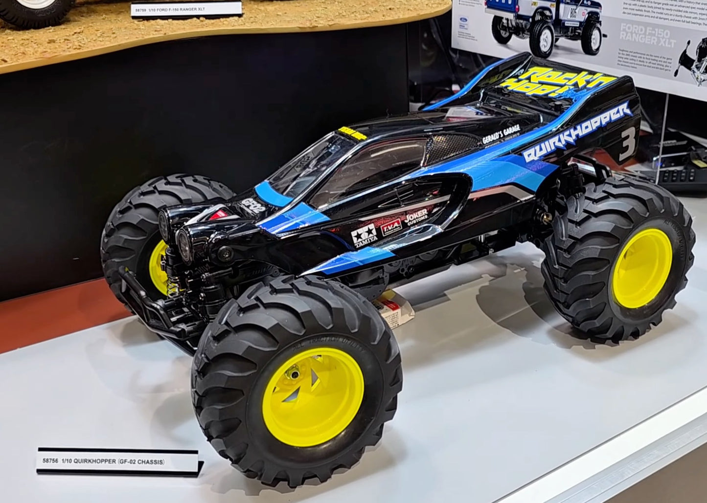 Tamiya - Quirkhopper (GF02) Kit Form 1/10 Monster Buggy (Motor & ESC Included) - 58756