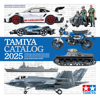 Tamiya - 2025 Tamiya Catalogue - 64457 TAMIYA CATALOGUES