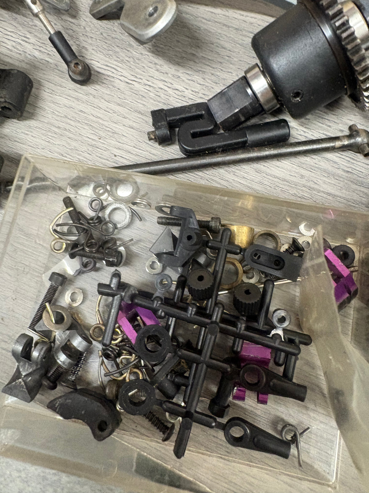 Used - 1/8 Cen Racing Truggy Components - Project Car