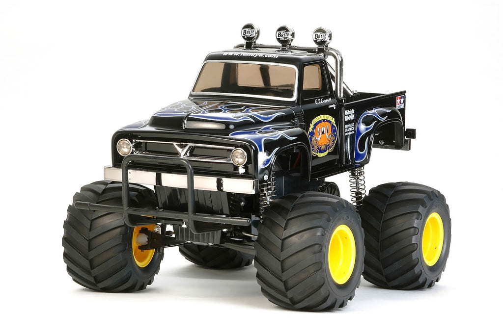 TAMIYA 58547 - Midnight Pumpkin - 1/12 2WD TRUCK (Black Edition CW01) INC's ESC & MOTOR