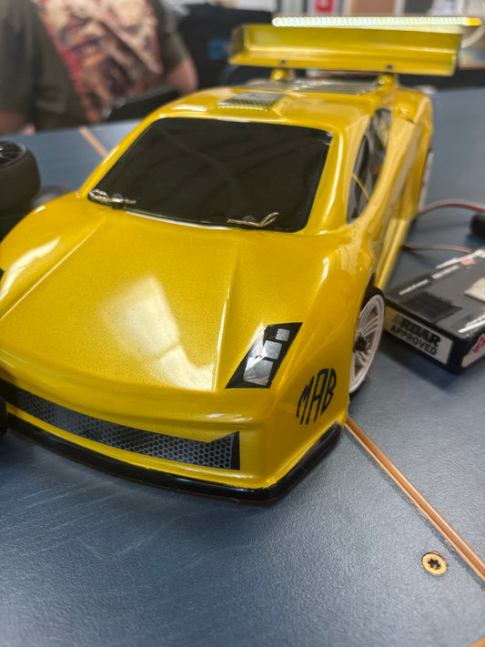 Schumacher Supastox GT12 1/12 RC Car - fully refurbished 13.5T Brushless system, Radio, micro servo, Airbrushed Body - just add an 1S Lipo, and charger to complete)