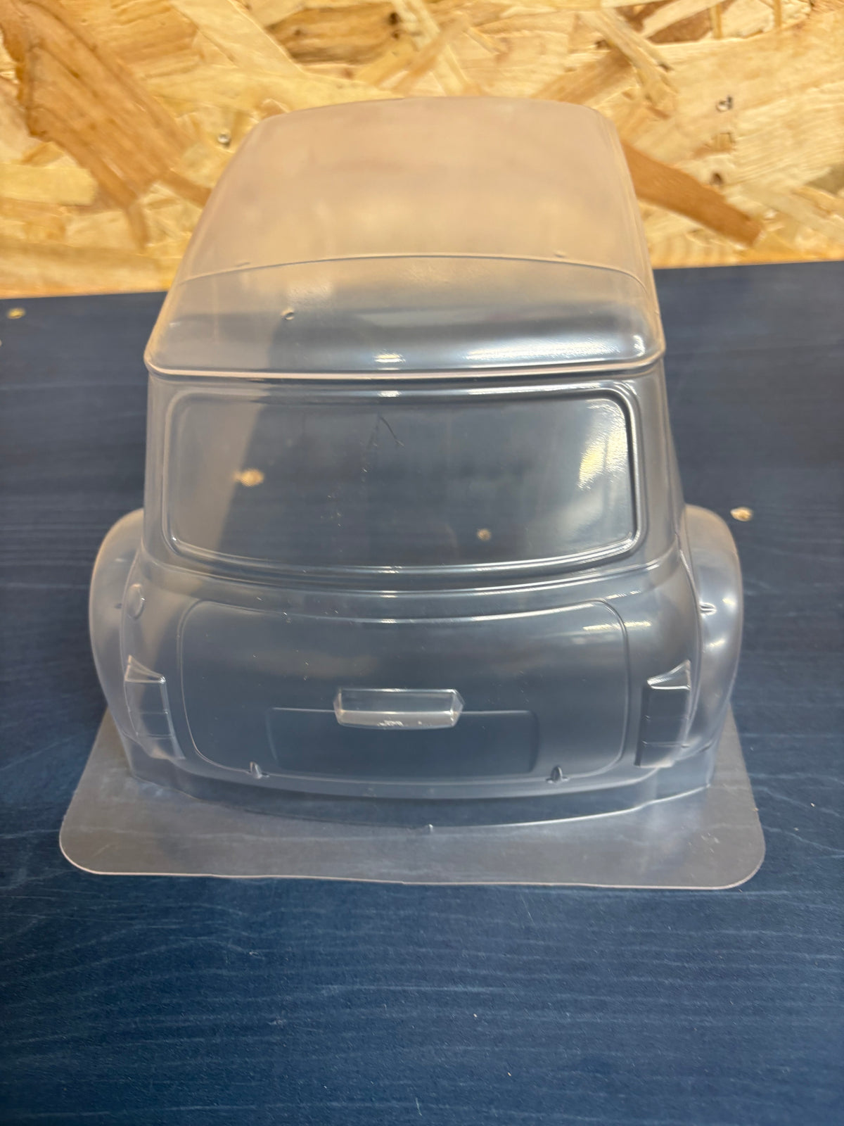 Tamiya - Official Mini Cooper Racing Clear Body - 210mm Wheelbase - 1825349 (No Stickers - Body Mould Only)