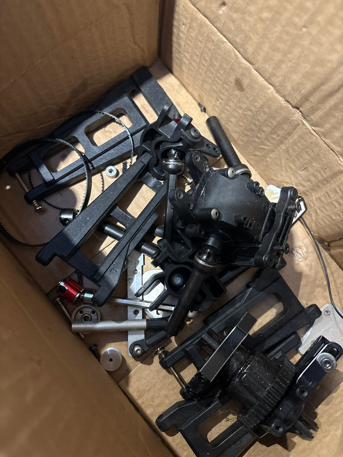 Used - Spare RC buggy parts - unknown make