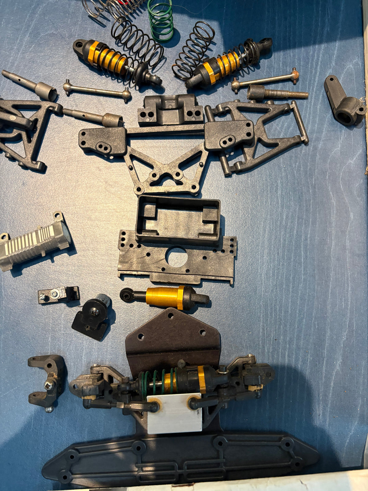 Used - Vintage Team Associated RC10DS Dual Sport Conversion Kit - spares or repairs