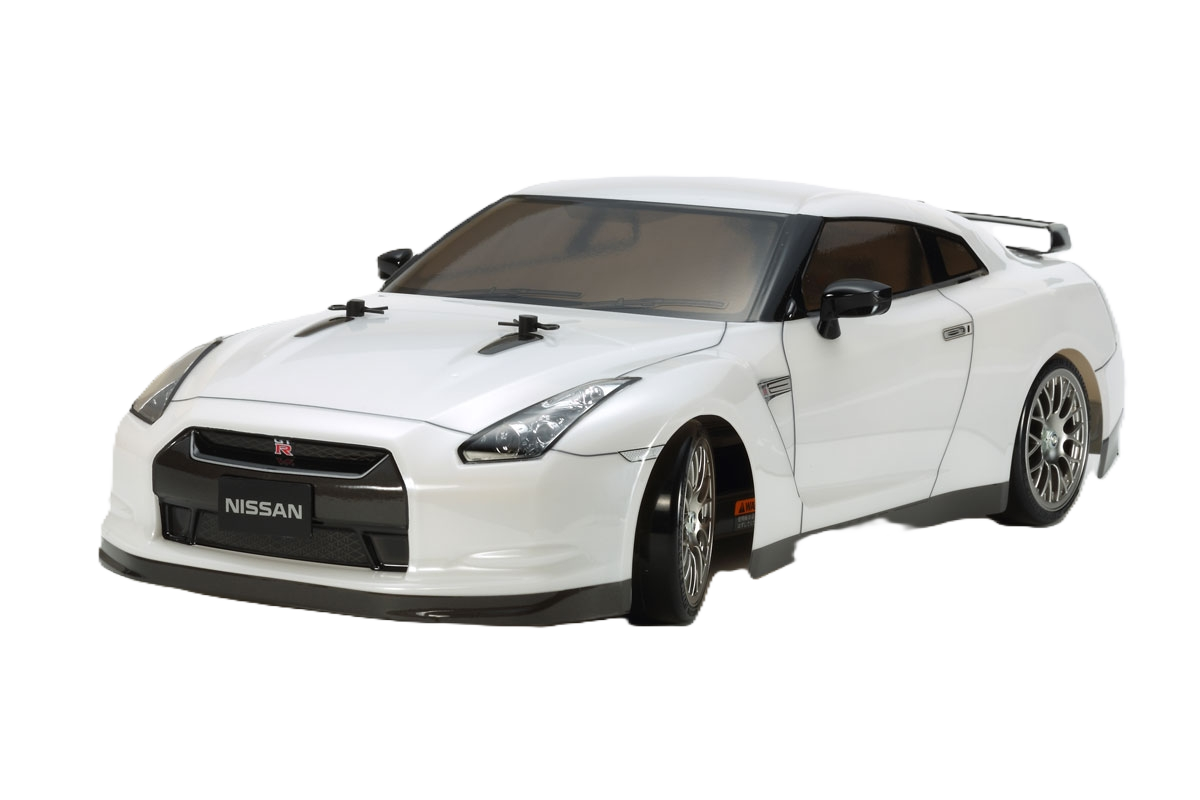 TAMIYA 51340 - 1/10 RC Nissan GT-R Body Shell 190mm wide / 257mm Standard Wheelbase - With Stickers, Masking and Body Parts