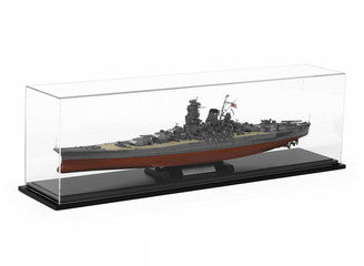 Tamiya - Display Case with Wooden Base - 82cm x 16cm x 23cm (1/350 Ships) - 73019 TAMIYA TOOLS & ACCES