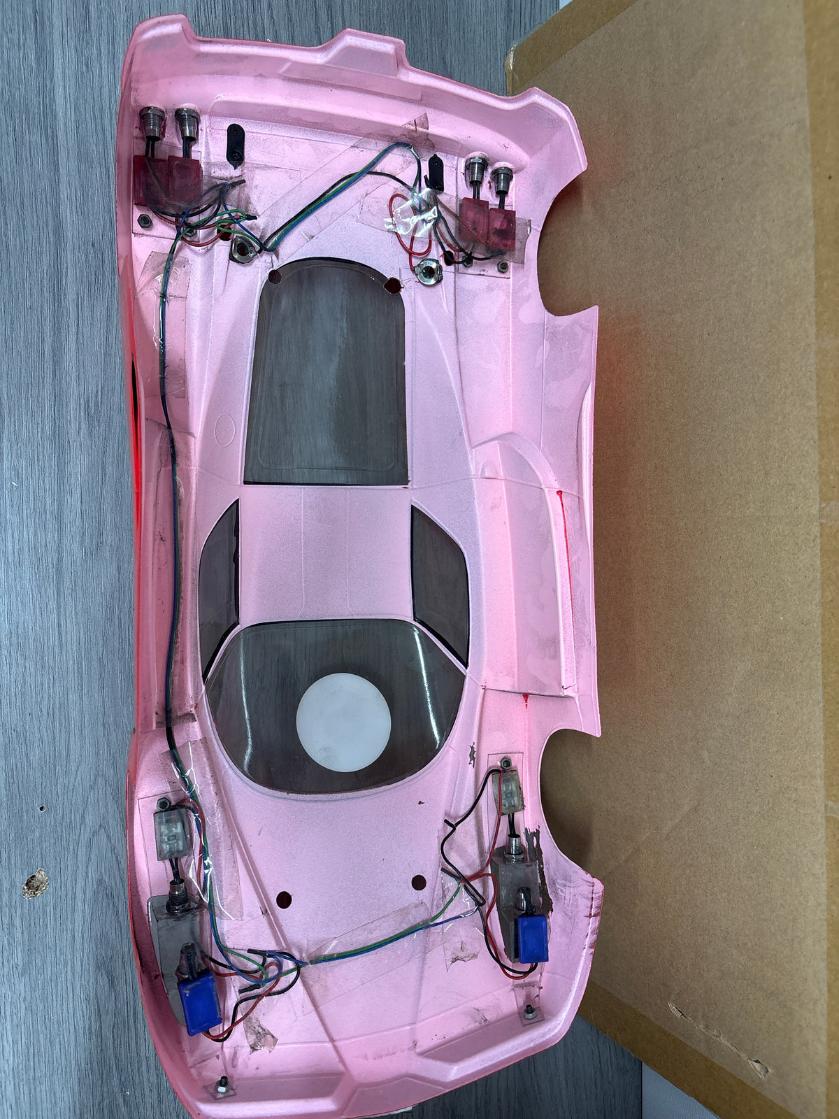 Used - Rare Tamiya - Ferrari Enzo 1/10 RC Body 190mm wide
