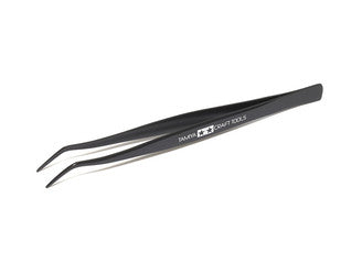 Tamiya - Angled Tweezers - 74003 TAMIYA TOOLS & ACCES