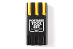 TAMIYA 74057 - RC PORTABLE TOOLS SET (2MM DRILL, 2MM DRIVER & REAMER) & CASE