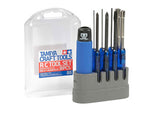 TAMIYA - RC TOOLS LARGE 8pc Screwdriver & Wrench set in case / Multi-tool - 74085