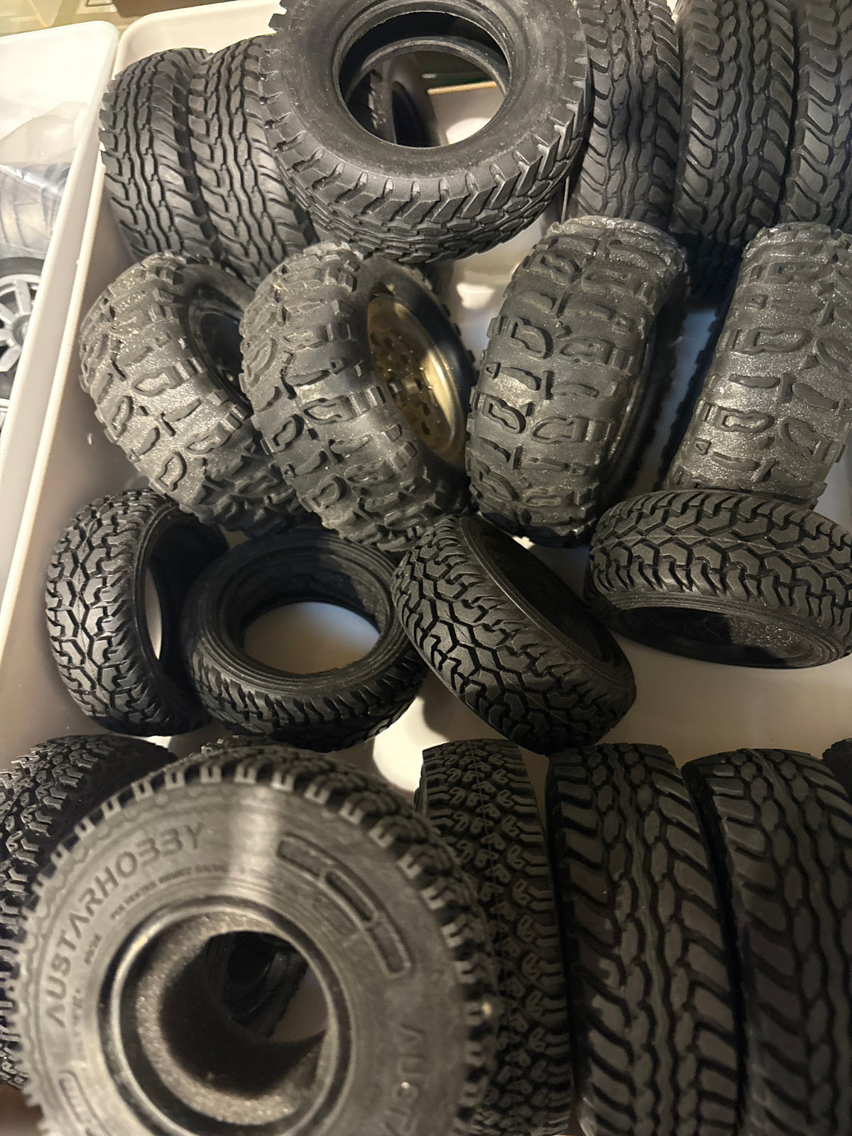 Used - 1/10 Rock Crawler Tyres - several sizes job lot