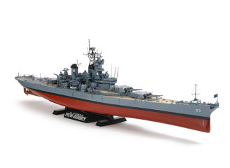 Tamiya - 1/350 U.S. Battleship BB-62 New Jersey (with Detail Up Parts) - 78028 TAMIYA 1/350 SHIPS