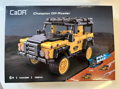 CADA BLOCK SET - PULL BACK Range Rover Defender  - 389pcs - C52028W (Licensed Product)