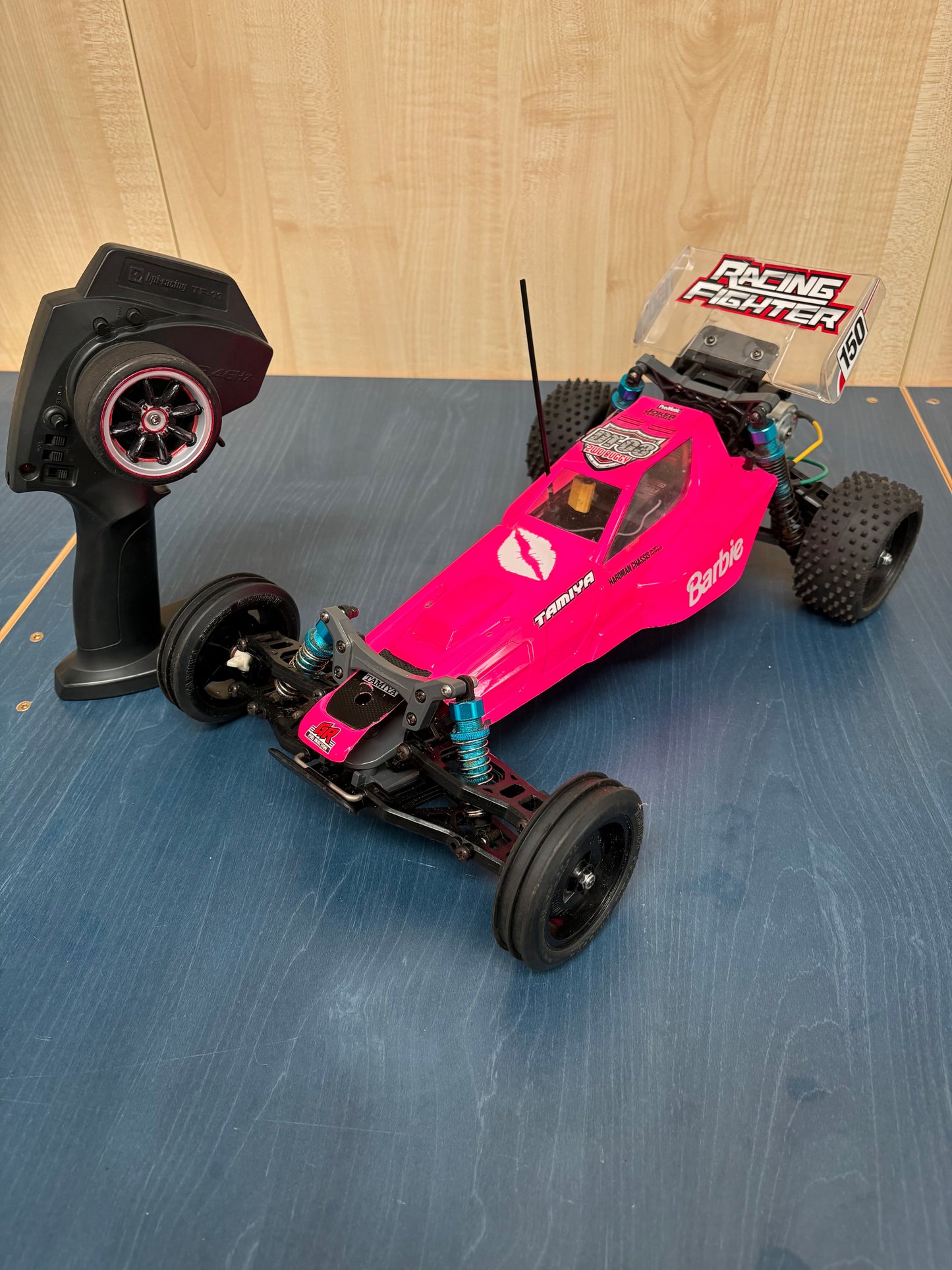 Tamiya DT03 - Neo Fighter RWD 1/10 RC Racing Buggy (Barbie) - Just add Battery & Charger to Complete