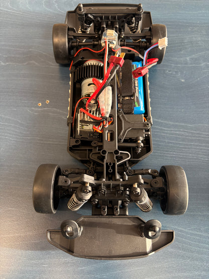 FTX (used once) - HAVOK RC CAR PICKUP TRUCK 1/14 SCALE 4WD ON DRIFT TYRES - RTR Green (needs battery charger)