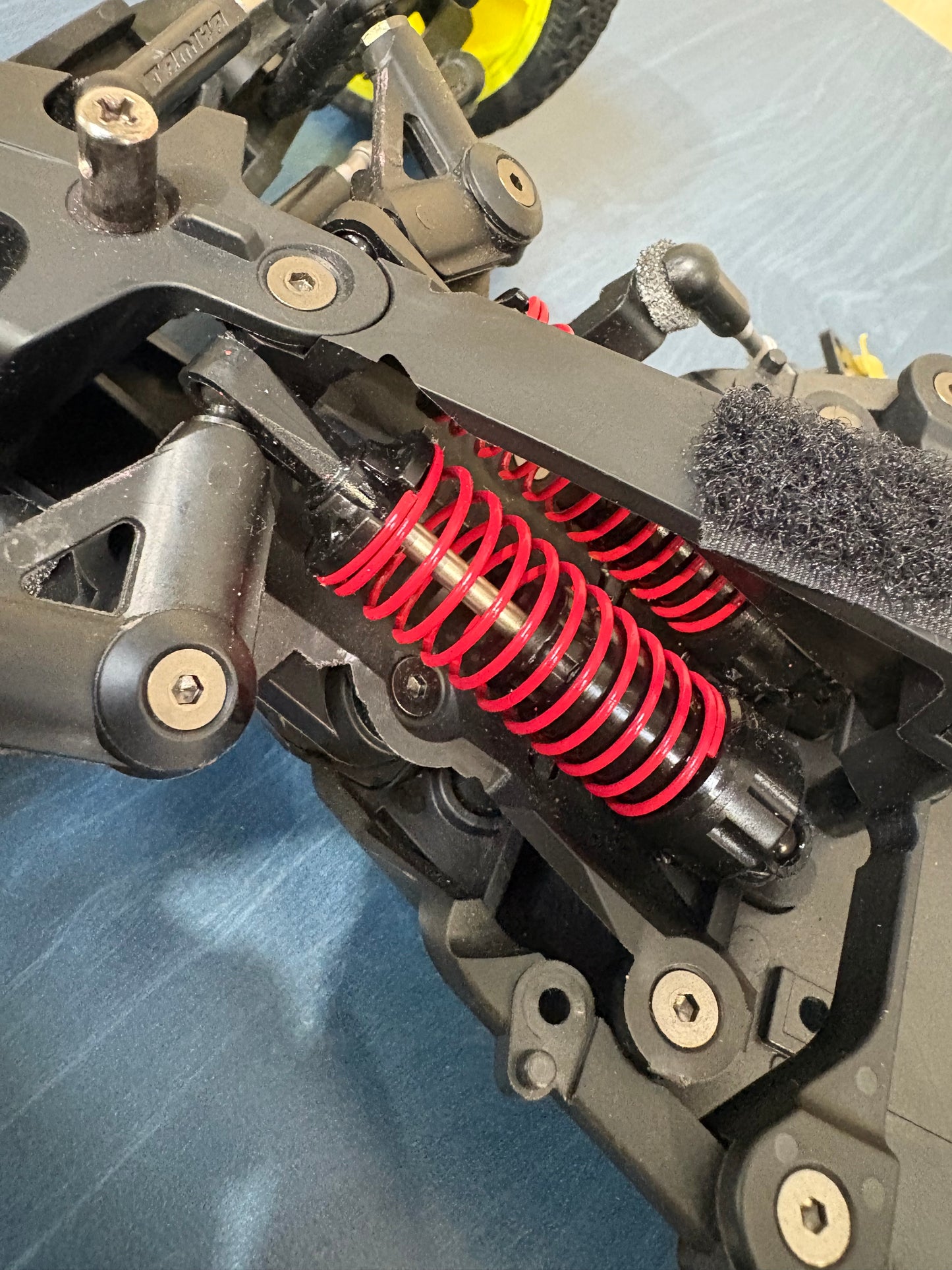 Ex-Demo Used - TAMIYA 58697  - RC ASTUTE 2022 (TD2) - 1/10 Pro RC 2WD BUGGY (Comes with Motor & Spares - Needs Radio, Servo, Battery, Charger & ESC) fitted with nearly new carpet tires.