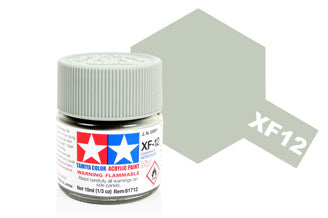 Tamiya - Acrylic Mini XF-12 J.N. Grey - 81712 TAMIYA MINI ACRYLIC