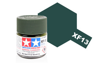 Tamiya - Acrylic Mini XF-13 J.A. Green - 81713 TAMIYA MINI ACRYLIC
