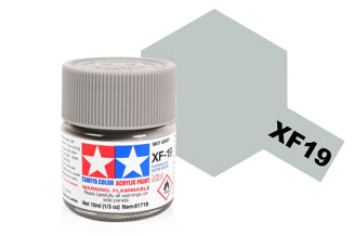 Tamiya - Acrylic Mini XF-19 Sky Grey - 81719 TAMIYA MINI ACRYLIC