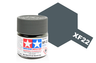 Tamiya - Acrylic Mini XF-22 RLM Grey - 81722 TAMIYA MINI ACRYLIC